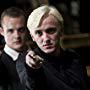 Tom Felton and Josh Herdman in Harry Potter and the Deathly Hallows: Part 2 (2011)
