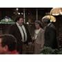 George Wendt, Frances Bay, and Robert Symonds in Cheers (1982)