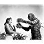 Julie Adams and Ben Chapman in Creature from the Black Lagoon (1954)