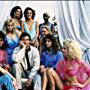 Timothy Dalton, Dianna Casale, Sharon Devlin, Femi Gardiner, Patricia Keefer, Ruddy Rodríguez, Karen Seeberg, Mayte Sanchez, Waris Dirie, and Karen Williams in The Living Daylights (1987)