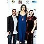 Writer/Producer/Actress Anastasia Leddick, Director Rachael Meyers and Producer Adam Rotenberg on the red carpet of the Beverly Hills Playhouse Film Festival.