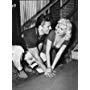 Jayne Mansfield with husband Mickey Hargitay C. 1958