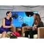 Nina Millin with Queen Latifah on The Queen Latifah Show 