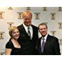 Presenters of the voice acting awards Carolyn Lawrence, Bill Fagerbakke, and Rodger Bumpass.