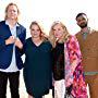 Cathy Moriarty, Bridget Everett, Geremy Jasper, Danielle Macdonald, and Siddharth Dhananjay at an event for Patti Cake$ (2017)