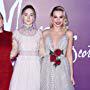 Saoirse Ronan, Margot Robbie, and Josie Rourke at an event for Mary Queen of Scots (2018)
