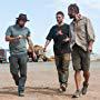 Guy Pearce, Robert Pattinson, and David Michôd in The Rover (2014)