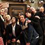 Mayim Bialik, Kaley Cuoco, Johnny Galecki, Simon Helberg, Chuck Lorre, Steven Molaro, Bill Prady, Kevin Sussman, Jim Parsons, Melissa Rauch, and Kunal Nayyar in The Big Bang Theory (2007)