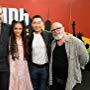 Daniel Dae Kim, Mike Mignola, David Harbour, and Sasha Lane