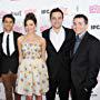 Colin Trevorrow, Derek Connolly, Jake Johnson, Aubrey Plaza, and Karan Soni