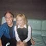 Rod Simmons with Brittany Murphy on the set of "Little Black Book". Photo courtesy of Rod Simmons.