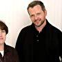 Aidan Quinn and Aisling Walsh at an event for Song for a Raggy Boy (2003)