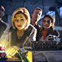Bradley Walsh, Jodie Whittaker, Tosin Cole, and Mandip Gill in Doctor Who (2005)