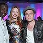 Josh Hutcherson, Dayo Okeniyi, and Jacqueline Emerson