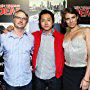 Sarah Wayne Callies, Glen Mazzara, Lauren Cohan, and Steven Yeun at an event for The Walking Dead (2010)