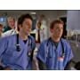 Zach Braff and Michael Hobert in Scrubs (2001)