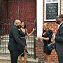 Cast of "Gurl Talk" joking around in between takes from L to R: Freddie Ricks, Sharon Brathwaite, Monifah Carter, Talent Harris