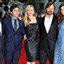 Kirsten Dunst, Viggo Mortensen, Hossein Amini, Daisy Bevan, and Oscar Isaac at an event for The Two Faces of January (2014)