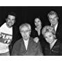 L to R: Alex Simon, Michelangelo Antonioni, Xan Cassavetes, Ian Birnie, Enrica Antonioni at LACMA