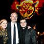 Suzanne Collins, Josh Hutcherson, and Francis Lawrence at an event for The Hunger Games: Mockingjay - Part 1 (2014)