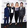 Judith Godrèche, Adam Scott, Jason Schwartzman, and Taylor Schilling at an event for The Overnight (2015)