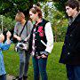 Stephen Chbosky, Logan Lerman, and Emma Watson in The Perks of Being a Wallflower (2012)