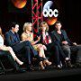 Luke Goss, Radha Mitchell, Jaime Ray Newman, Melissa Rosenberg, Goran Visnjic, and Wil Traval at an event for Red Widow (2013)