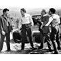 Edward Faulkner, Jack Kruschen, Perry Lopez, and Patrick Wayne in McLintock! (1963)