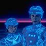 Bruce Boxleitner and Cindy Morgan in TRON (1982)
