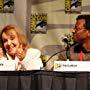 Janet Waldo and Phil LaMarr at the 2010 Comic-Con Cartoon Voices II panel