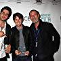 Ben Cura, Ryan Caraway and Heikko Deutschmann after the award ceremony held at the closing of the Nordic International Film Festival in New York City.