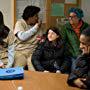 Jenji Kohan, Vicky Jeudy, Jackie Cruz, Adrienne C. Moore, and Diane Guerrero in Orange Is the New Black (2013)
