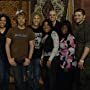 Jon Bon Jovi, David Bryan, Melinda Doolittle, Jordin Sparks Thomas, Phil Stacey, LaKisha Jones, Blake Lewis, and Chris Richardson in American Idol (2002)