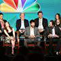 David Greenwalt, Reggie Lee, Silas Weir Mitchell, Bree Turner, Elizabeth Tulloch, Claire Coffee, David Giuntoli, and Sasha Roiz at an event for Grimm (2011)