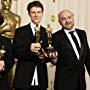 Michel Gondry, Charlie Kaufman, and Pierre Bismuth at an event for The 77th Annual Academy Awards (2005)