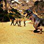 Peter Spellos, Richard Gabai, Ross Hagen, and Tom Shell in Dinosaur Island (1994)
