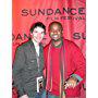 Chris Burns, and the director Hadji at 2006 Sundance Film Festival Premiere of Somebodies