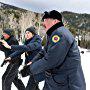 Graham Greene, Hugh Dillon, and Elizabeth Olsen in Wind River (2017)