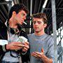 Maxwell Caulfield and Christopher McDonald in Grease 2 (1982)
