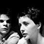 Denis Lavant and Mireille Perrier in Boy Meets Girl (1984)