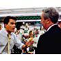 Charlie Sheen and James Karen in Wall Street (1987)