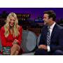 Taran Killam and Beth Behrs in The Late Late Show with James Corden (2015)