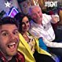 Louis Walsh, Joel Dommett, and Shirley Ballas in Britain