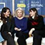 Emily Mortimer, Robyn Nevin, Bella Heathcote, and Natalie Erika James at an event for The IMDb Studio at Sundance: The IMDb Studio at Acura Festival Village (2020)