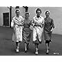 Diana Dors, Petula Clark, Jane Hylton, and Natasha Parry in Dance Hall (1950)