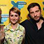 Alison Bagnall, Kentucker Audley, and Joslyn Jensen at an event for Funny Bunny (2015)