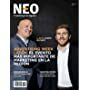 Douglas Rowell (left) and Sebastian Patron (right) on the cover of advertising industry magazine NEO for February 2020 issue.