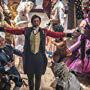 Kenneth Chan, Hugh Jackman, DeAnna Walters, Martha Nichols, Caoife Coleman, Jeremy Hudson, Shannon Holtzapffel, Khasan Brailsford, Taylor James, Keala Settle, Jonathan Redavid, Luciano Acuna Jr., and Mishay Petronelli in The Greatest Showman (2017)