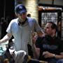 Executive Producer Mel Damski, Director-Actor James Roday and Writer Andy Berman on set of "Psych".