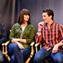 Christian Madsen, Miles Teller, and Amy Newbold at an event for Divergent (2014)